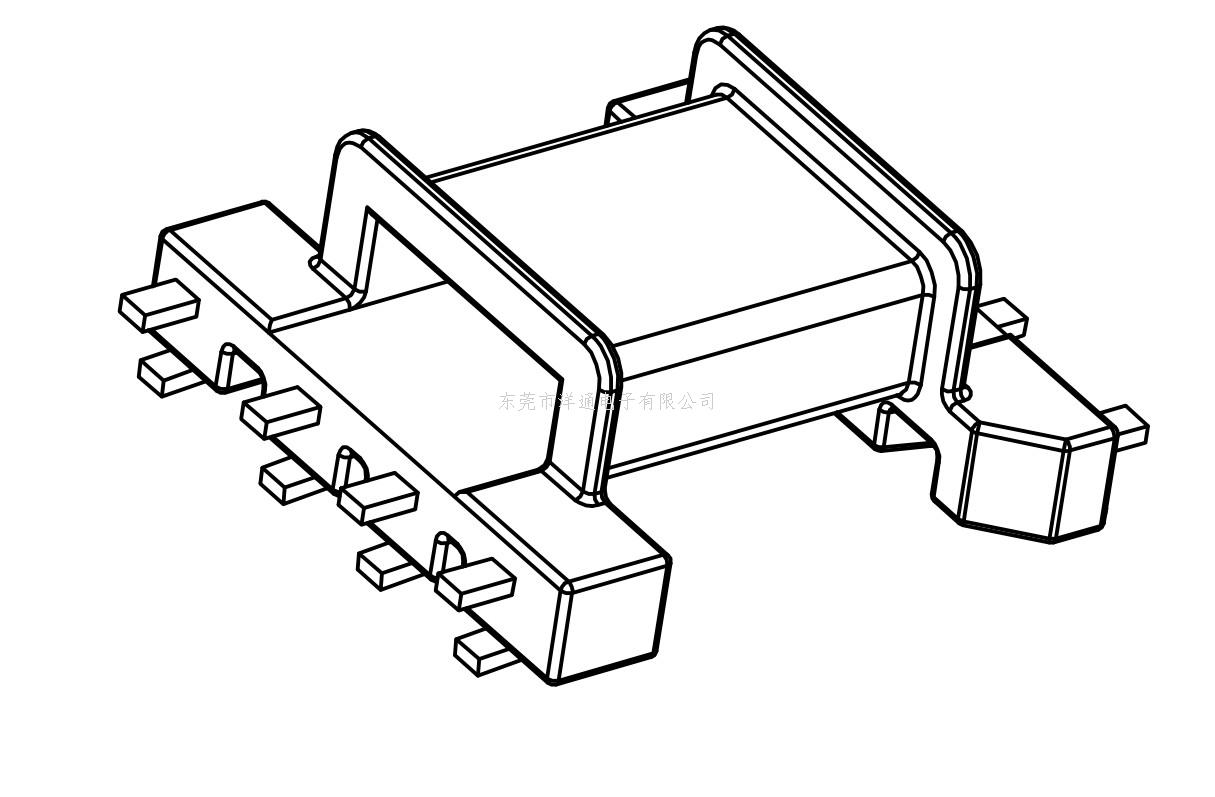 uu1116电源骨架 uu1116电木骨架uu1116变压器骨架 卧式骨架 电源骨架