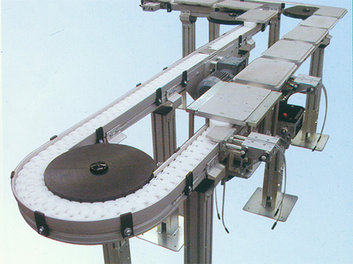 喷码包装链板输送线