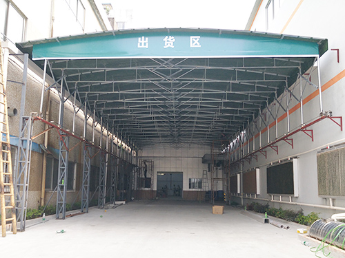虎门电动推拉棚