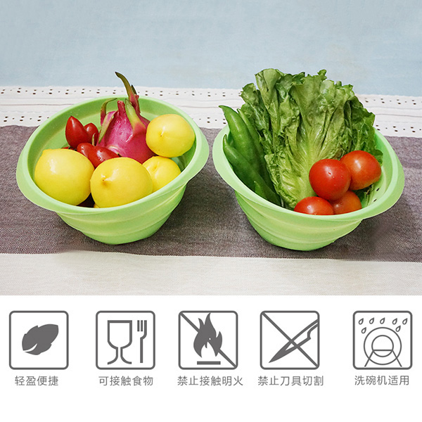 硅胶沥水篮有什么作用
